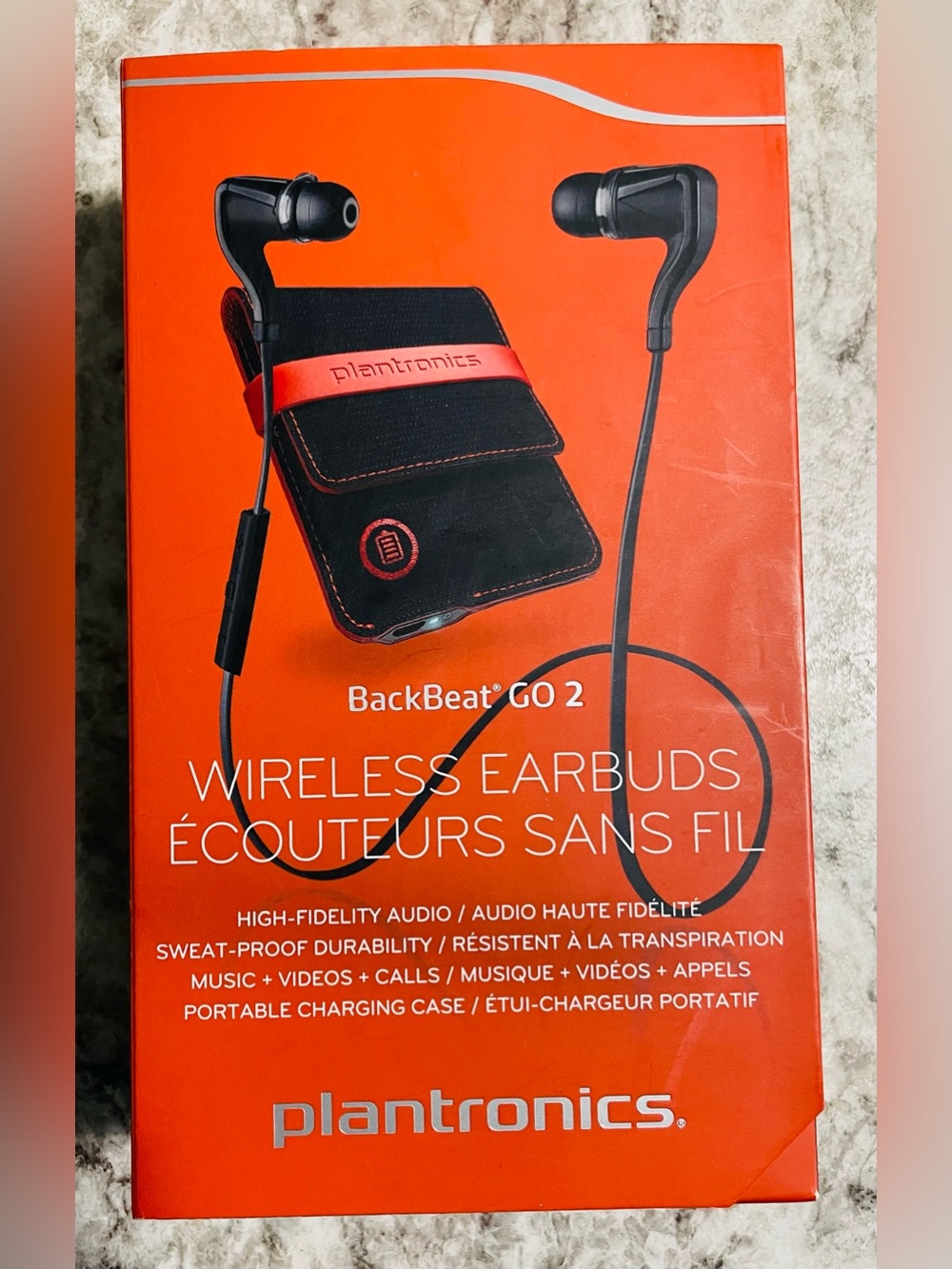 Plantronics BackBeat GO 2 Wireless Earbuds